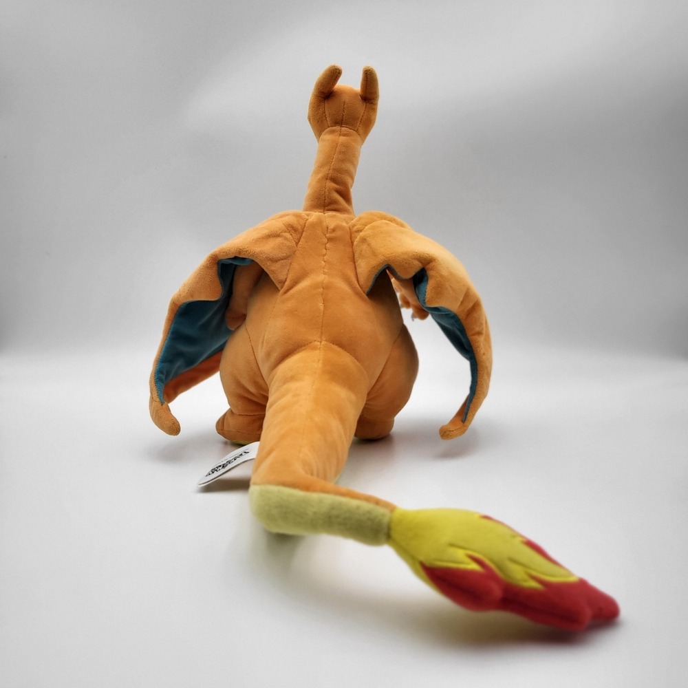 Pokemon Charizard Plush 12" Orange Dragon Toy Nintendo Game Freak Stuffed Animal - Picture 6 of 12